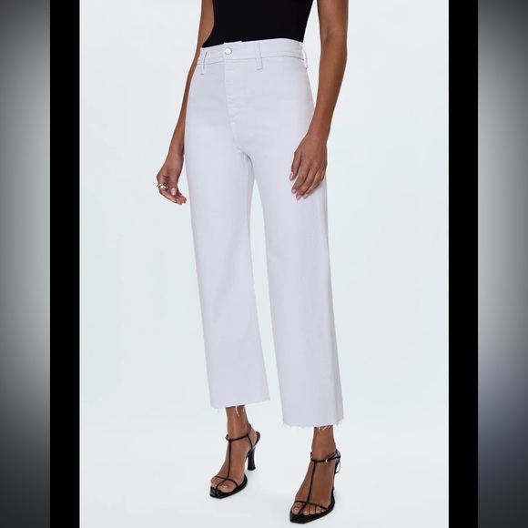 Pistola White Penny High Rise Wide Leg Jean - Blizzard Nwt Size 30